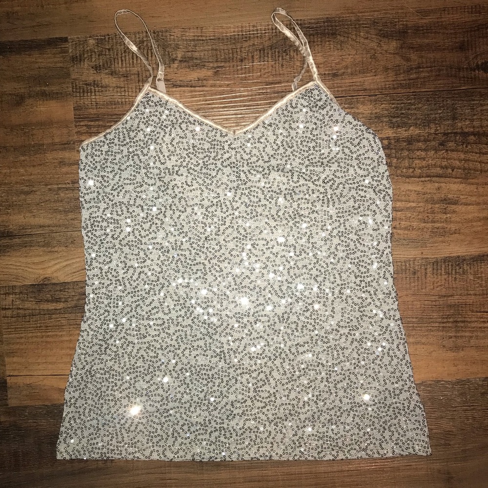 Express Sequin Tank